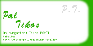 pal tikos business card